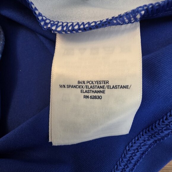 🔴 Lands' End Shirt Boys XXS 2-3 Blue Shark Galaxy Print Short Sleeve Swim Top - Picture 7 of 8